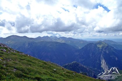 Tatry Zachodnie z Ciemniaka.