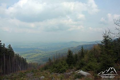 Widoki z trasy na Zulovy Vrch.