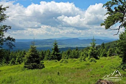 Panorama z polanki.