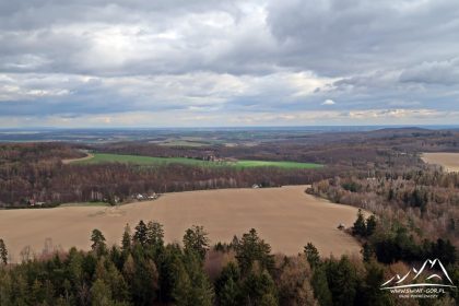 Graniczny Wierch - Panorama w kierunku północno-wschodnim.