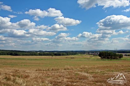 Panoramy Gór Świętokrzyskich.