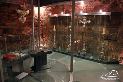 Wnętrze Skarbca św. Jakuba.