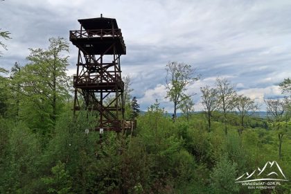 Wapniarka - nieczynna już wieża widokowa.