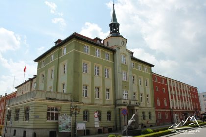 Rynek w Strzegomiu.