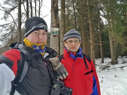 Razem z Tomkiem na szlaku.