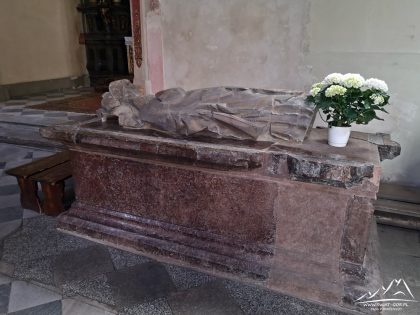 Nagrobek Arnosta z Pardubic.