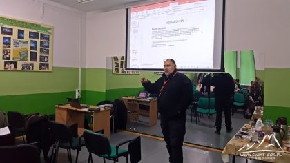 Wojciech Kwiecień - zajęcia z heraldyki.