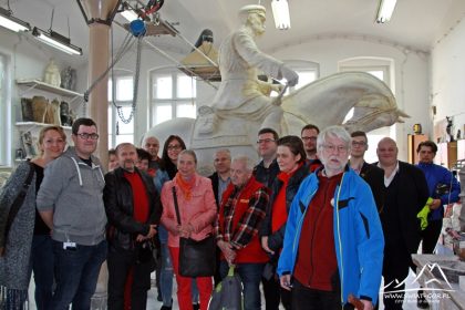 Kursanci u prof. Molendy.