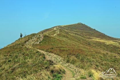 Widoczny Kruhly Wierch (1297 m.n.p.m.)