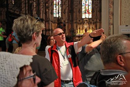 Nasz przewodnik dr Paweł Szymkowicz.