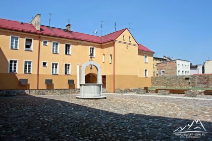 Dziedziniec wójtostwa.