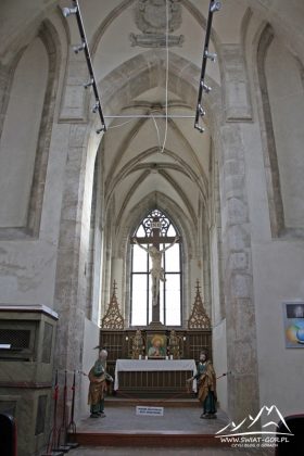 Wnętrze kaplicy
