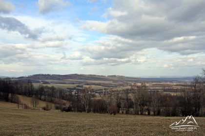 Panorama widokowa na masyw Góry Parkowej.