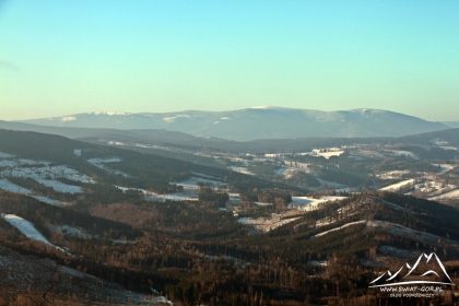 Kopa Biskupia - panorama z wieży na masyw Keprnika i Seraka 