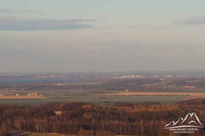 Nysa widoczna z Kani Hory.