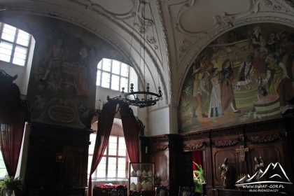 Henryków - Opactwo - Sala dębowa.