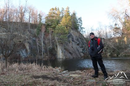 Kani Hora - zalany kamieniołom.