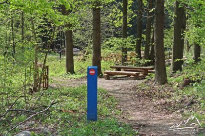 Miejsca odpoczynkowe na trasach.