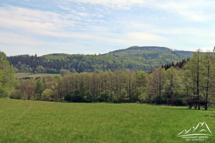 Kolejna panorama na Góry Złote.