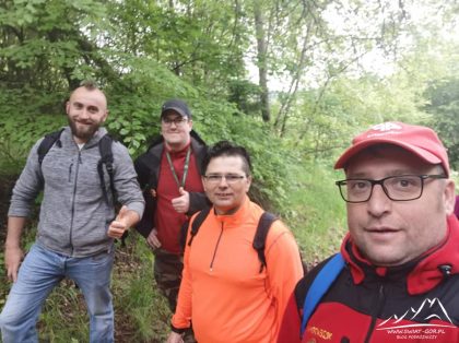 Łukasz, Adrian, Tomek i Grześ.