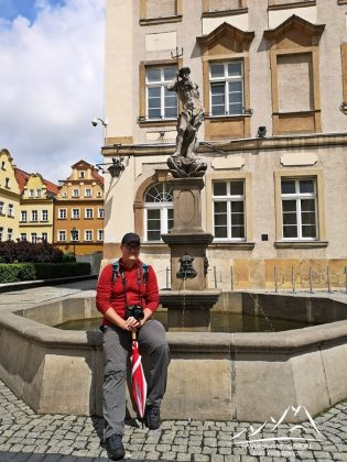 Jelenia Góra - Fontanna z Neptunem.