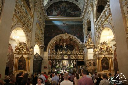 Wnętrze Kaplicy Matki Boskiej Częstochowskiej