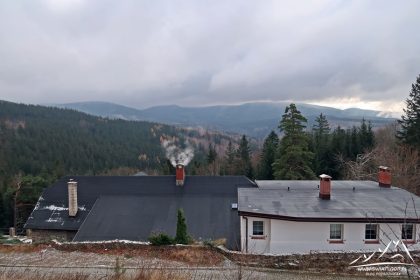 Igliczna - widok na Masyw Śnieżnika.