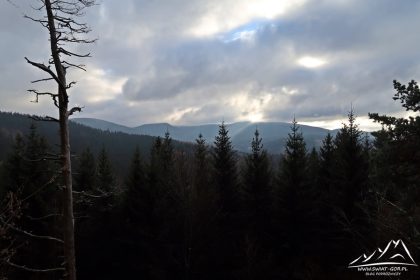 Masyw Śnieżnika z Iglicznej.