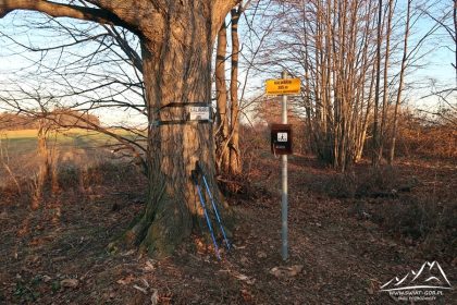 Kalwaria - tabliczka szczytu.