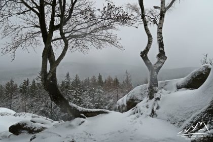 Lwia Góra - kolejny punkt widokowy.