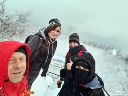 Meldujemy się na Starościńskich Skałach.