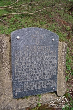 Pomnik Czesława Ostrowskiego.