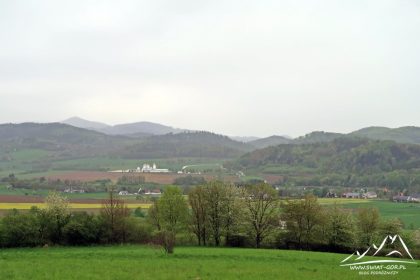 Widok na Czarną Górę i Suchoń.