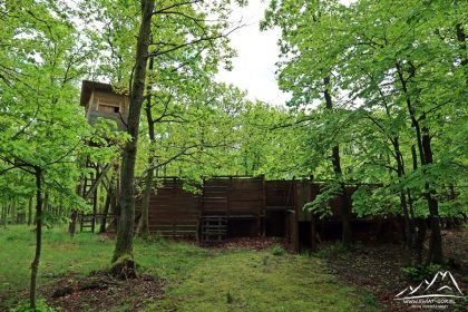 Lipowiec - Zagroda dla zwierząt.