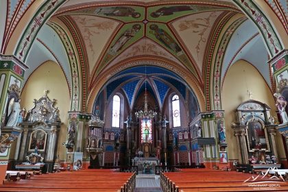 Wnętrze świątyni.