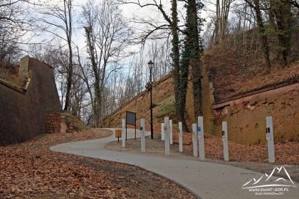 Ścieżka po Wysokich Obwałowaniach.
