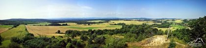 Czartowska Skała - panorama widokowa.