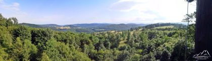 Dłużek - panorama widokowa.