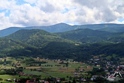 Grodna - widok w stronę Śnieżki.