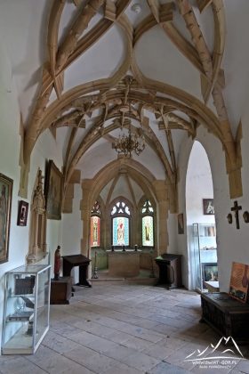 Zamek Grodziec - kaplica.