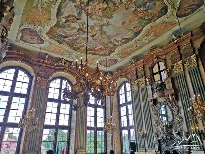 Zamek Książ - sala Maksymiliana.