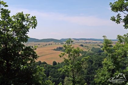 Wielisławka - panorama widokowa.