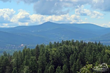 Witosza - widok na Wysoki Kamień.