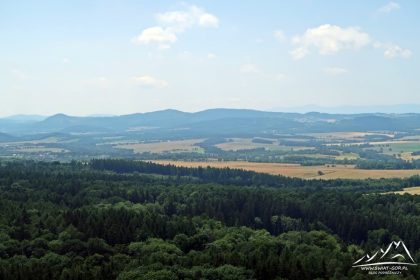 Zawodna - grzbiet południowy Gór Kaczawskich.