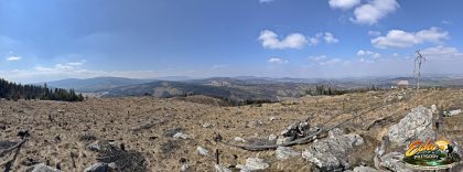 Panorama Jesioników z Taborskich Skał 