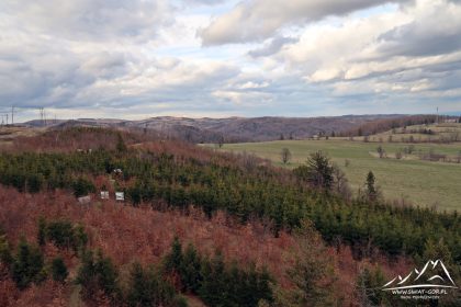 Panorama na Koncine, Kutny Vrch, Solną Horę czy Jindrichova Vyhlidke.