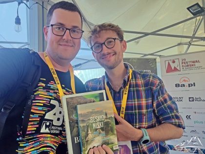 Beskid Niski z kolekcji i wygrana w konkursie książka Dzikie Bieszczady - dzięki Martin.