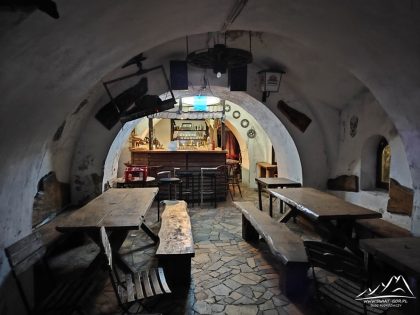 Wnętrze Reduty Króliczej.