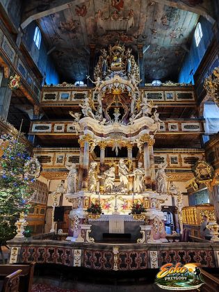 Ołtarz w Kościele Pokoju.